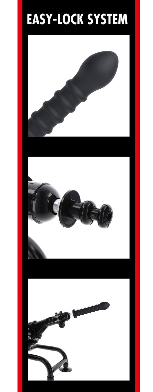 Gode Easy-Lock Ribbed 19 x 4cm