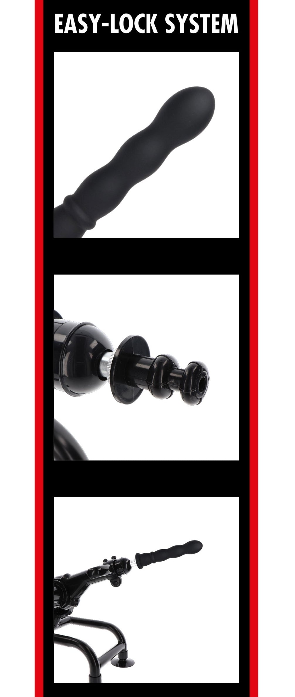 Gode Easy-Lock Wave 19 x 4cm
