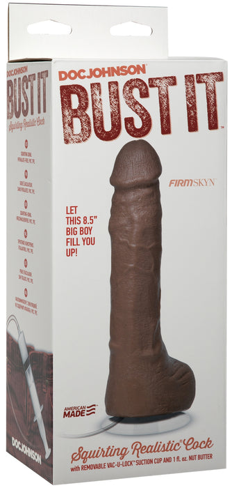 Gode éjaculateur Bust It 15 x 5.5cm Beur