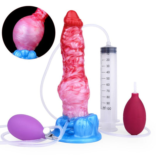 Gode éjaculateur gonflable Air Delys 18 x 6cm
