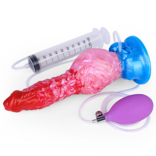 Gode éjaculateur gonflable Air Delys 18 x 6cm