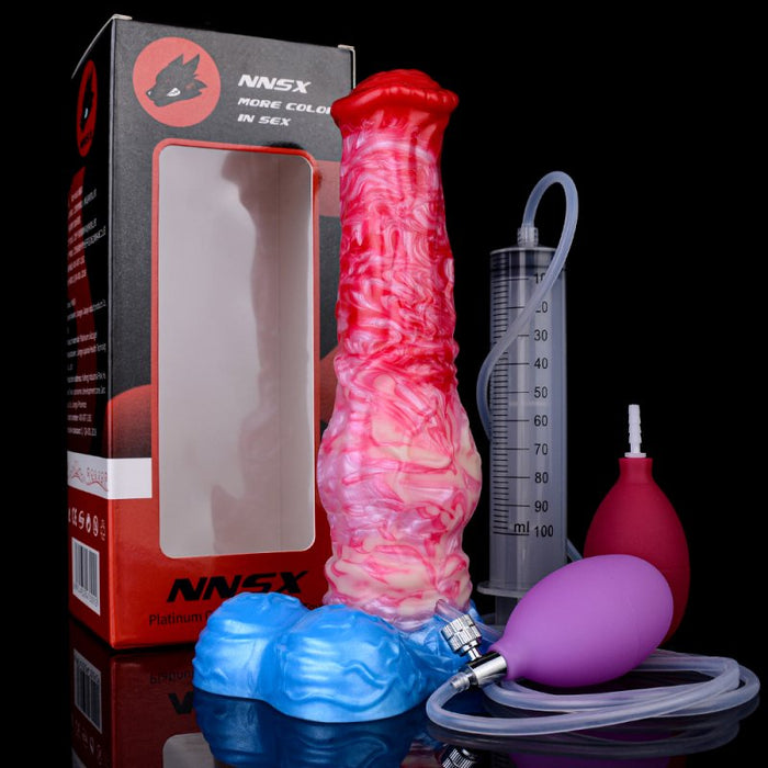 Gode éjaculateur gonflable Air Huilys 21 x 6cm