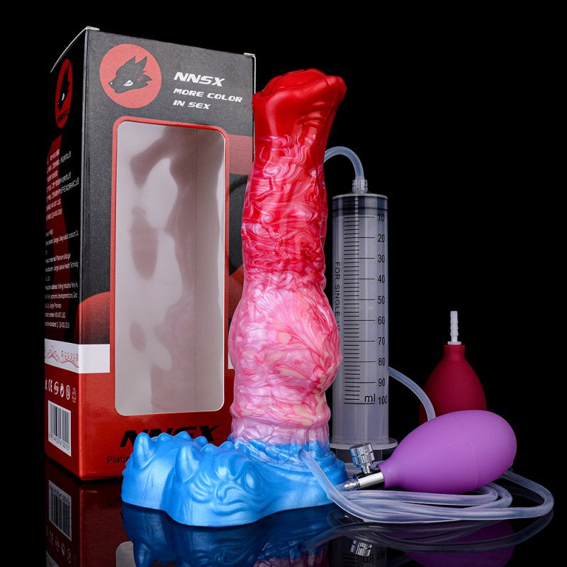 Gode éjaculateur gonflable Air Krulys 20 x 6.5cm