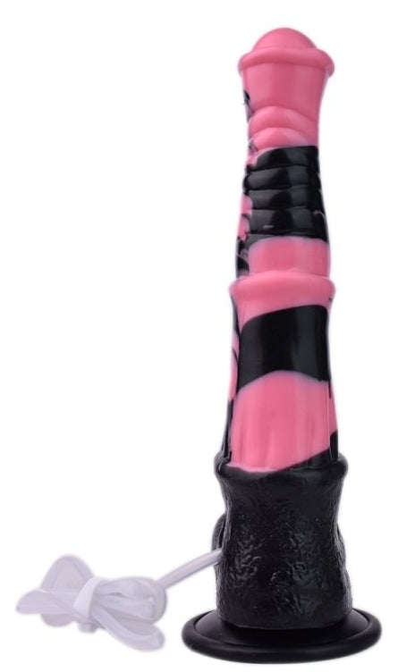Gode Éjaculateur Horse Tinulf Squirt L 28 x 6.5 cm Noir-Rose