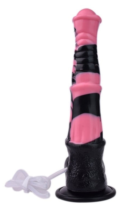 Gode Éjaculateur Horse Tinulf Squirt L 28 x 6.5 cm Noir-Rose
