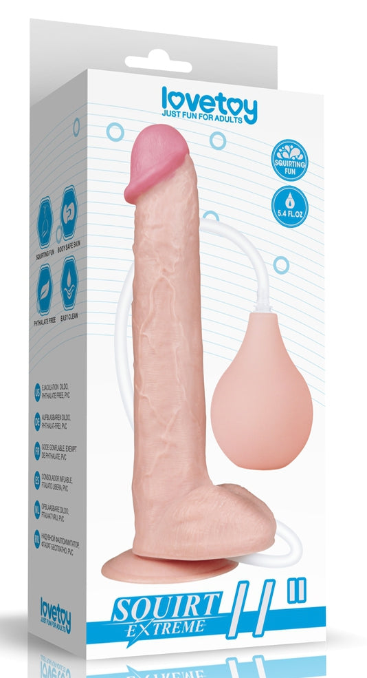 Gode éjaculateur Squirt 22 x 4.5 cm