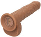 Gode Éjaculateur Vibrant Fuck Squirting 17 x 4.2cm Marron