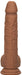 Gode Éjaculateur Vibrant Fuck Squirting 17 x 4.2cm Marron