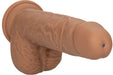Gode Éjaculateur Vibrant Fuck Squirting 17 x 4.2cm Marron