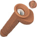 Gode Éjaculateur Vibrant Fuck Squirting 17 x 4.2cm Marron