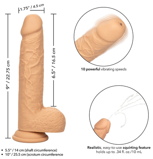 Gode Éjaculateur Vibrant Fuck Squirting 17 x 4.2cm