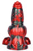 Gode Ekurix 17 x 7.5cm Noir et Rouge