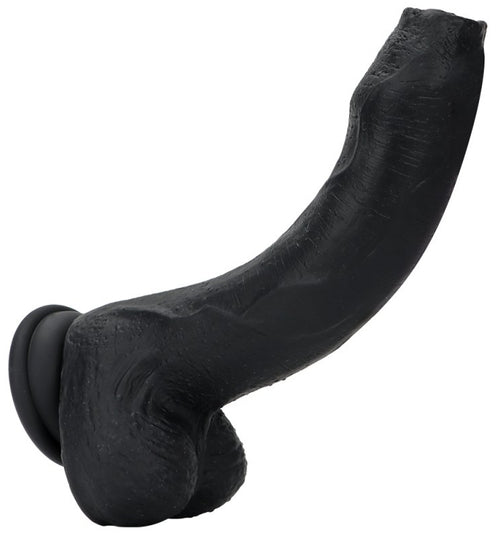 Gode en silicone Nopi 16 x 4cm Noir