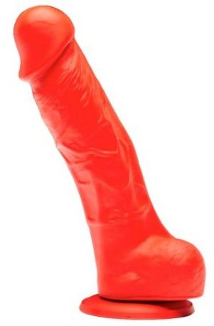 Gode en silicone Stretch N1 - 14 x 3.7cm Rouge
