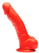 Gode en silicone Stretch N3 - 19 x 4.8cm Rouge