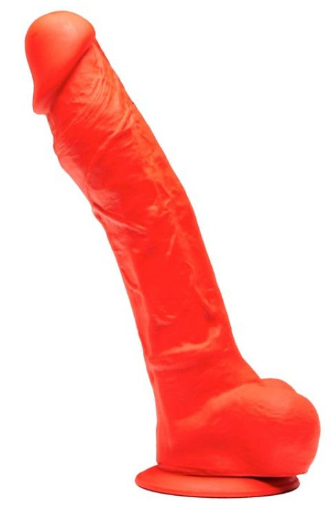 Gode en silicone Stretch N4 - 23 x 5.2cm Rouge