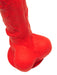Gode en silicone Stretch N4 - 23 x 5.2cm Rouge