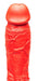 Gode en silicone Stretch N5X - 27 x 8cm Rouge