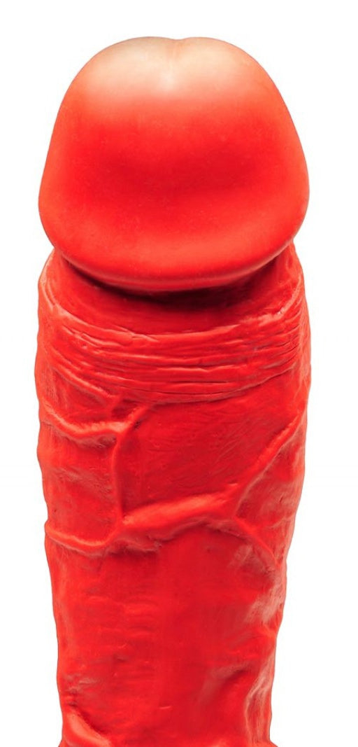 Gode en silicone Stretch N5XX - 27 x 9cm Rouge