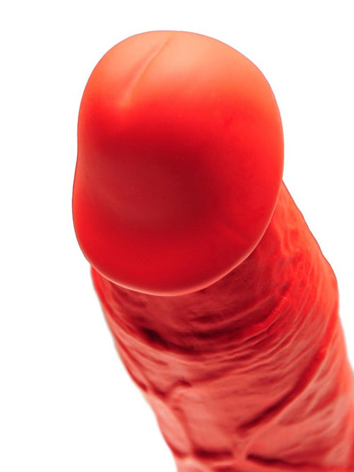 Gode en silicone Stretch N5XX - 27 x 9cm Rouge