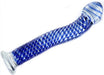 Gode en verre Blue Wave 17.5 x 2.6 cm