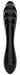Gode en verre Dazzling Crystal 1 - 18 x 3.6cm Noir