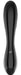 Gode en verre Dazzling Crystal 1 - 18 x 3.6cm Noir