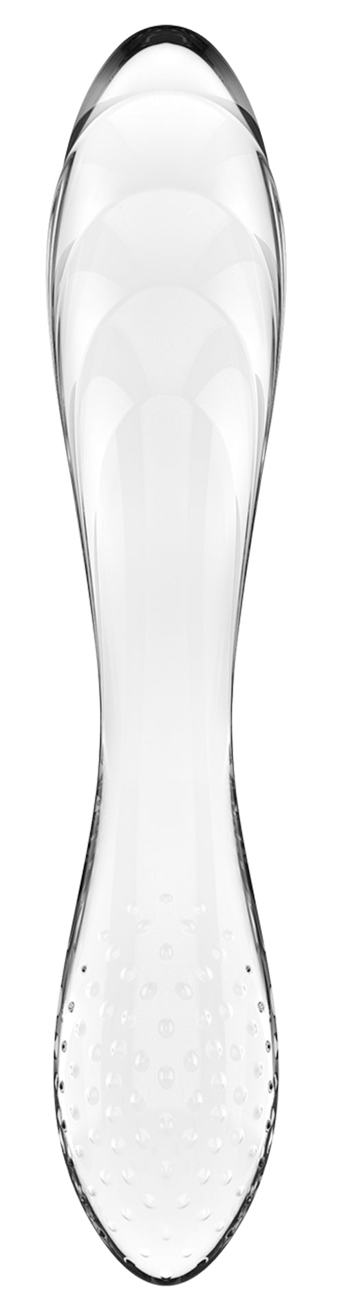 Gode en verre Dazzling Crystal 1 - 18 x 3.6cm Transparent