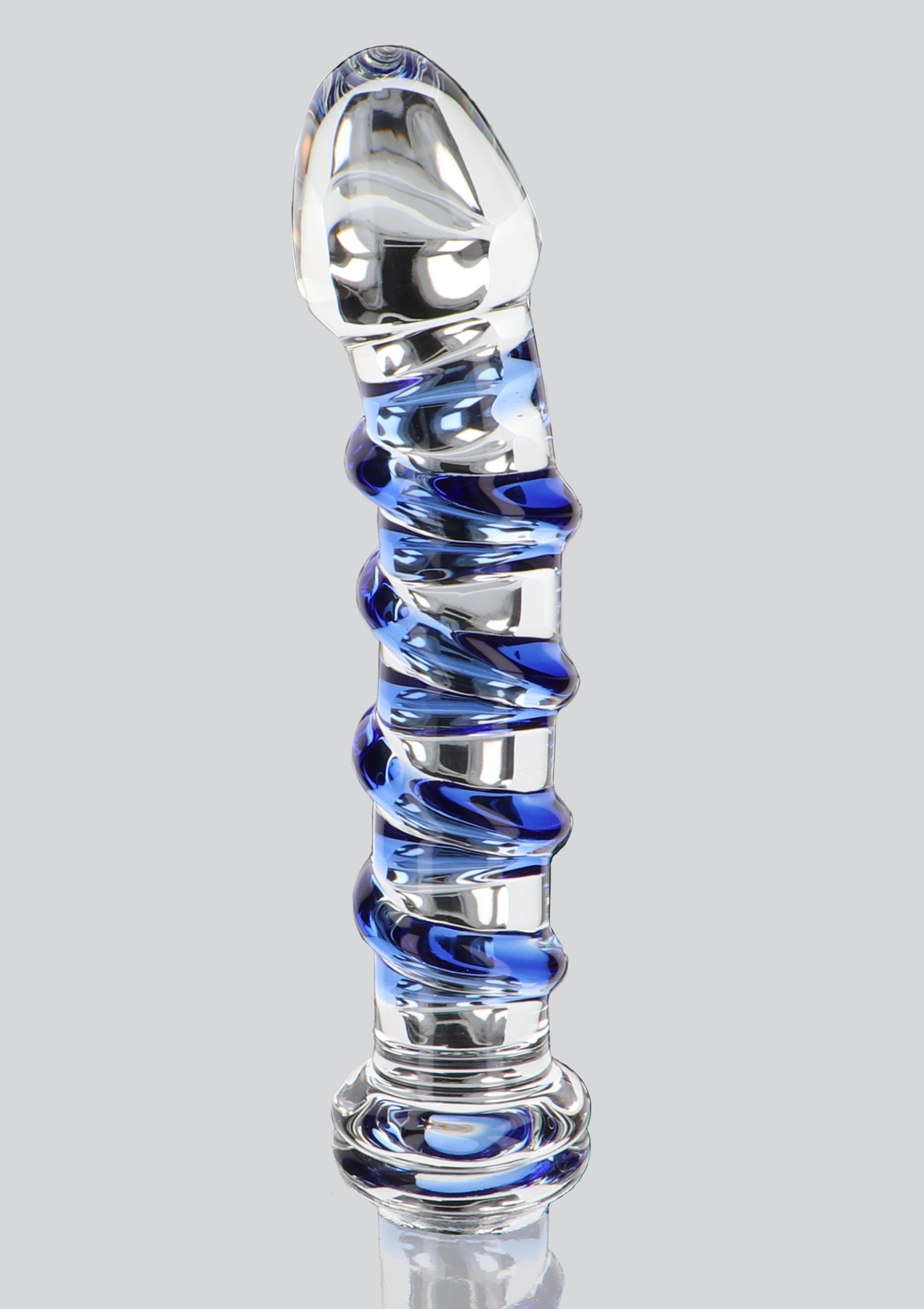 Gode en verre G-Spot Gemstone 17 x 3.7cm