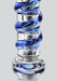 Gode en verre G-Spot Gemstone 17 x 3.7cm