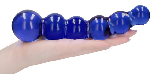 Gode en verre Planets Bleu 18 x 4.3 cm