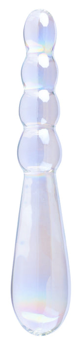 Gode en Verre Rising Ripples 18 x 3.5cm Transparent
