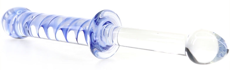 Gode en verre Screw Duo 24 x 3.3cm