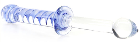 Gode en verre Screw Duo 24 x 3.3cm
