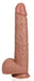 Gode Extra Long 26.5 x 6.5cm Marron