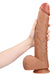 Gode Extra Long 31 x 7.5cm Marron