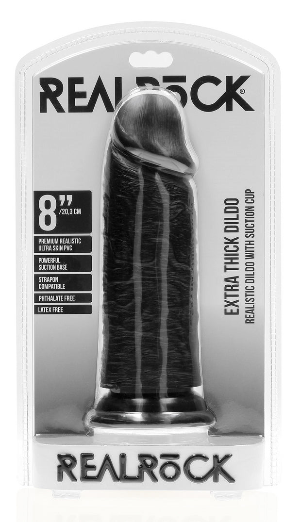 Gode Extra Thick 20.5 x 6.5cm Noir