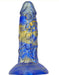 Gode Fantasy Bulstrix 15 x 5.5cm Bleu-Doré