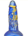 Gode Fantasy Bulstrix 15 x 5.5cm Bleu-Doré