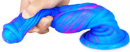 Gode Fantasy DOG LONG 26 x 6cm Bleu-Rose