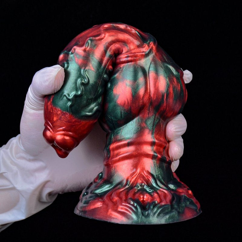 Gode Florix 20 x 7cm Noir et Rouge