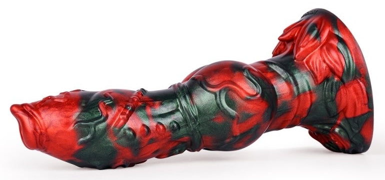 Gode Florix 20 x 7cm Noir et Rouge