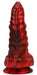 Gode Fantasy Hybrixis 18 x 6.3cm Rouge et Noir