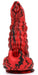 Gode Fantasy Hybrixis 18 x 6.3cm Rouge et Noir