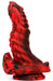 Gode Fantasy Hybrixis 18 x 6.3cm Rouge et Noir