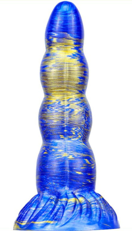 Gode Fantasy Scopio 17 x 5cm Bleu-Doré