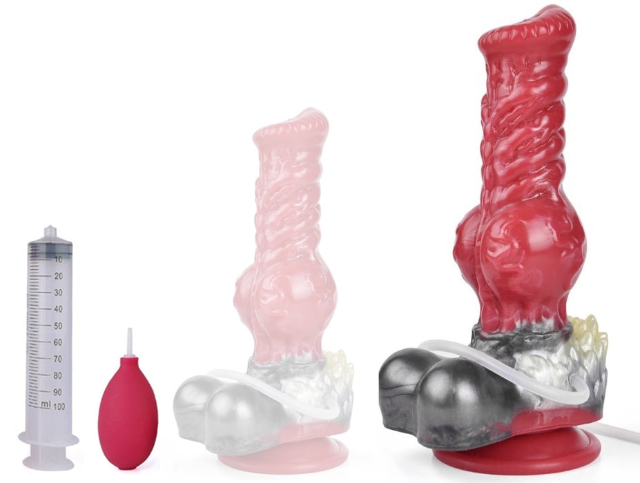 Gode Furry Éjaculateur WOLF SQUIRT M 21 x 7.5cm
