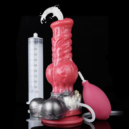 Gode Furry Éjaculateur Wolf Squirt S 16 x 6cm