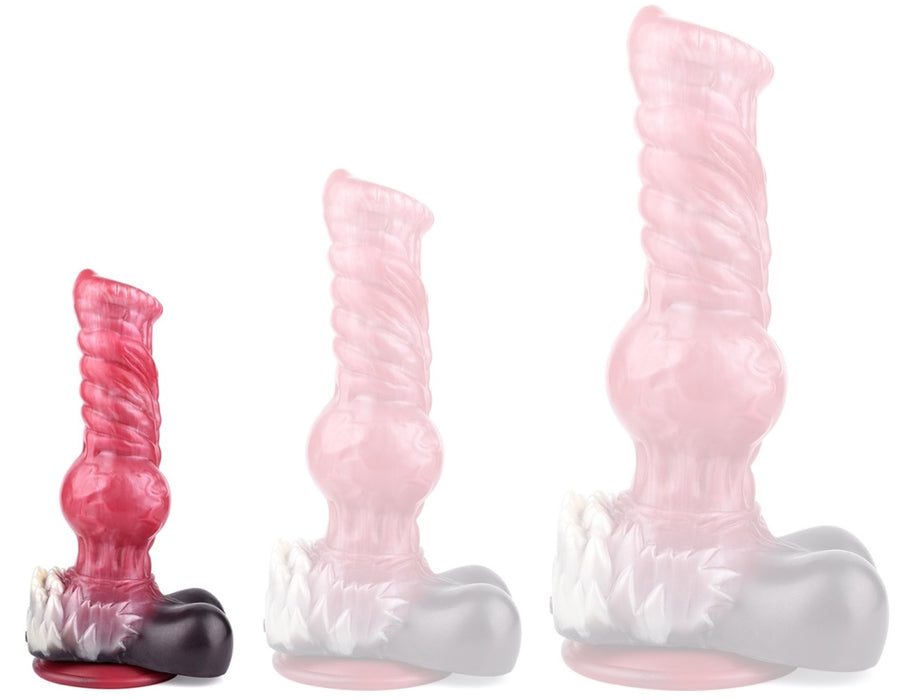 Gode Furry Wolf S 16 x 6cm
