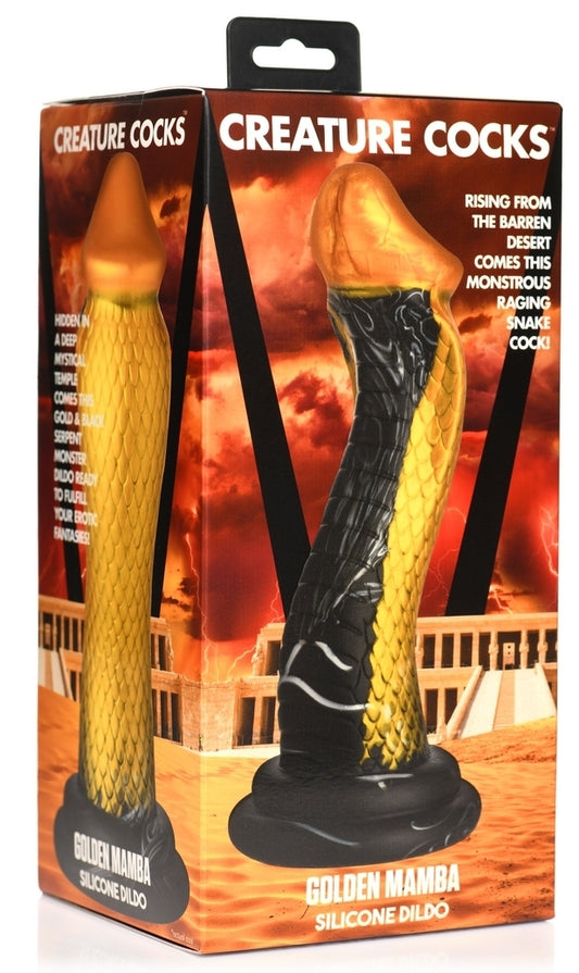 Gode Golden Mamba 20 x 6cm